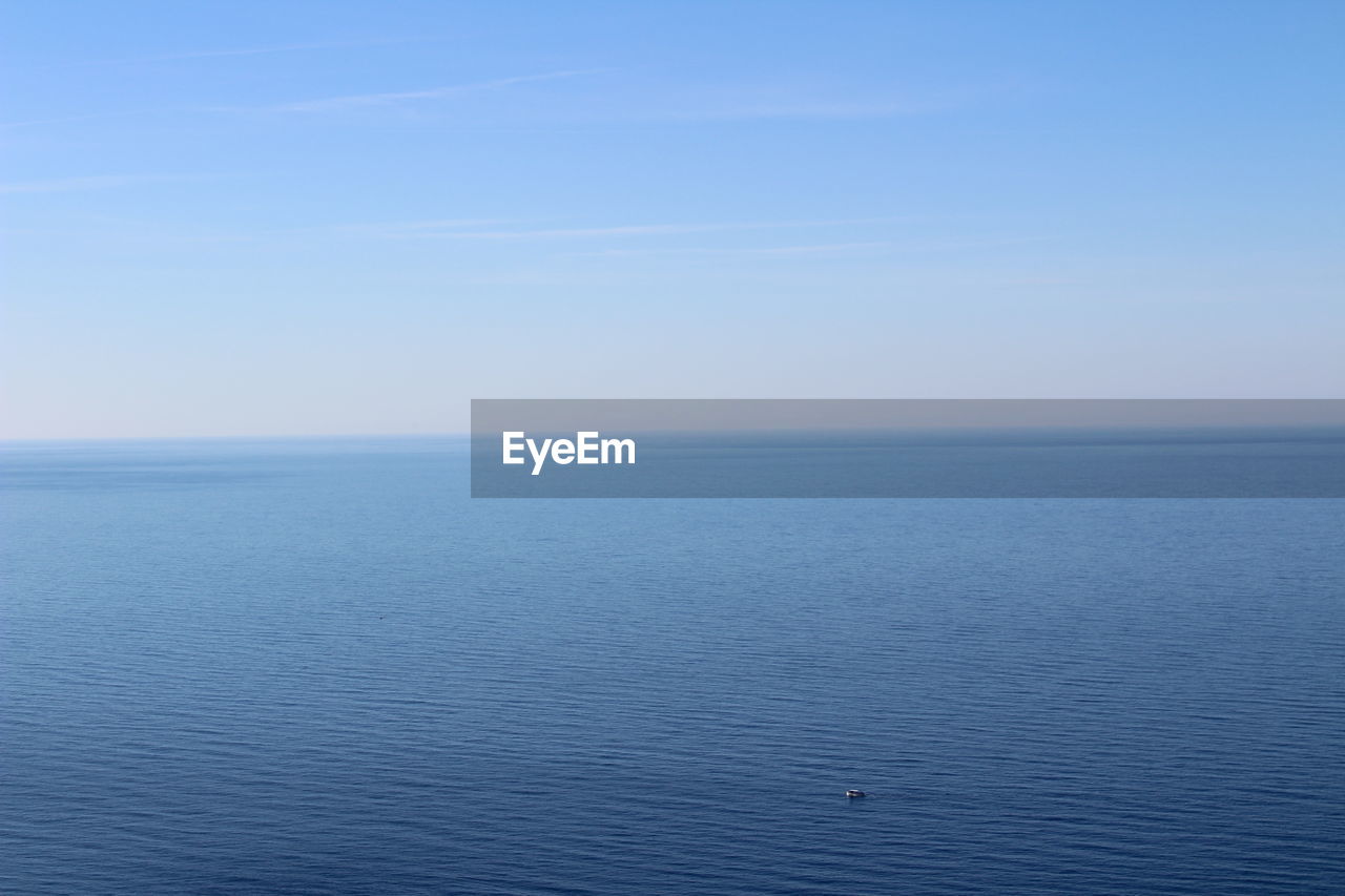 VIEW OF SEA AGAINST SKY