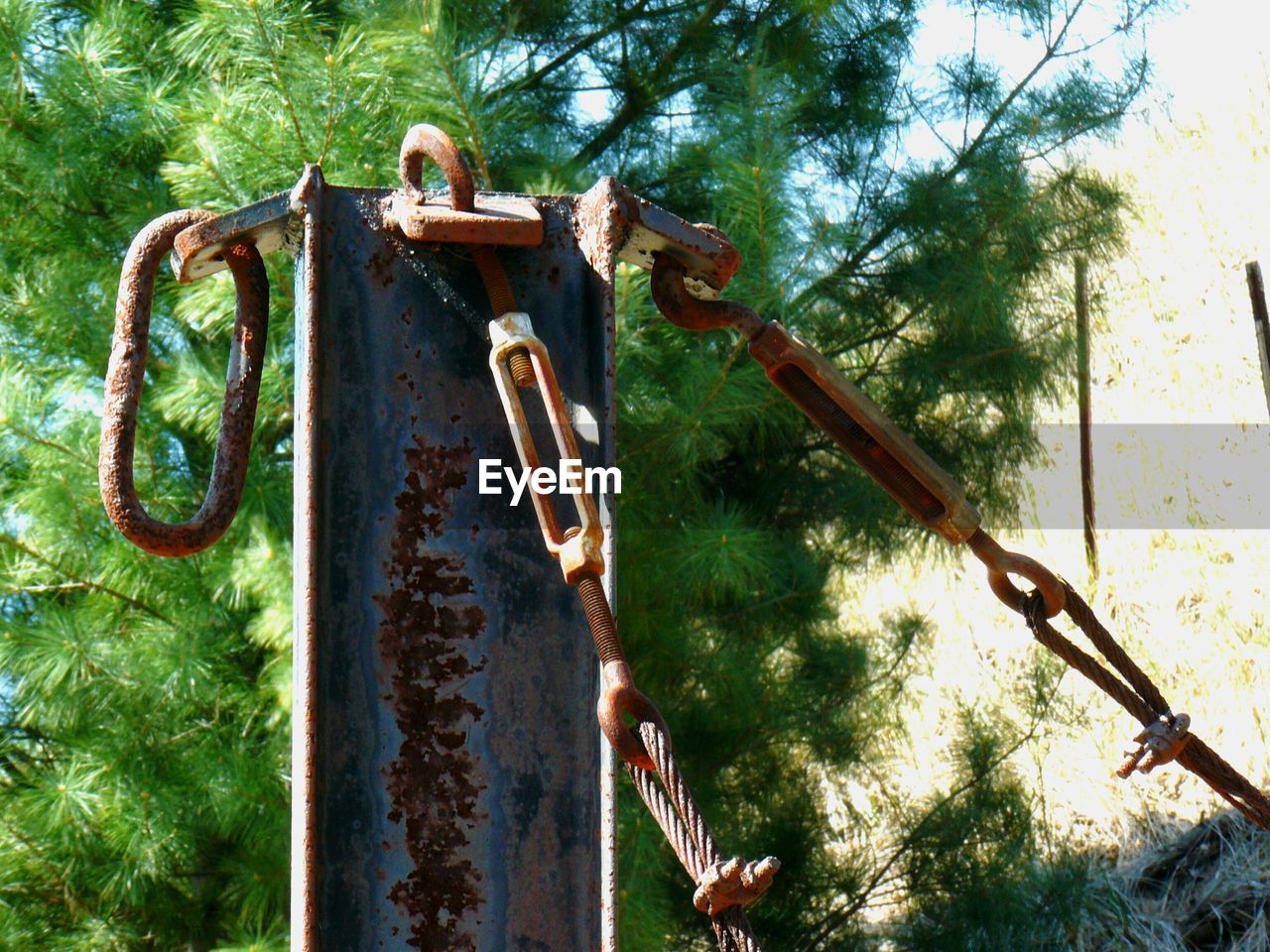 OLD RUSTY RAILING