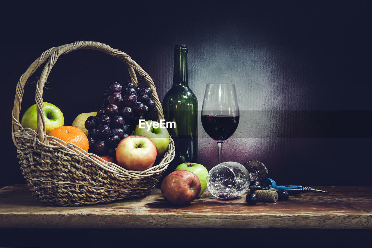 FRUITS ON TABLE