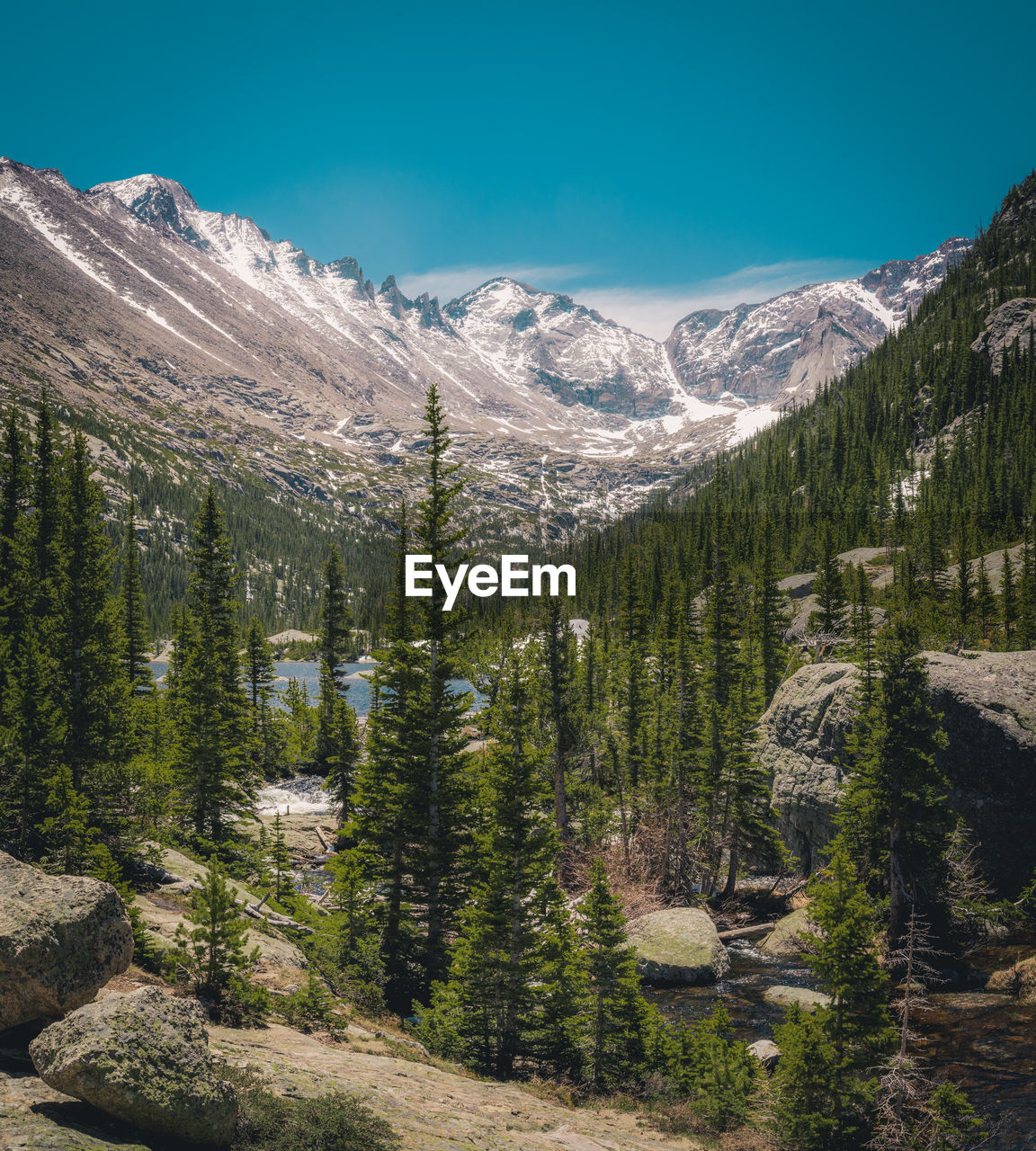 Mills lake, rocky mountain national park, mountain, lake, water.