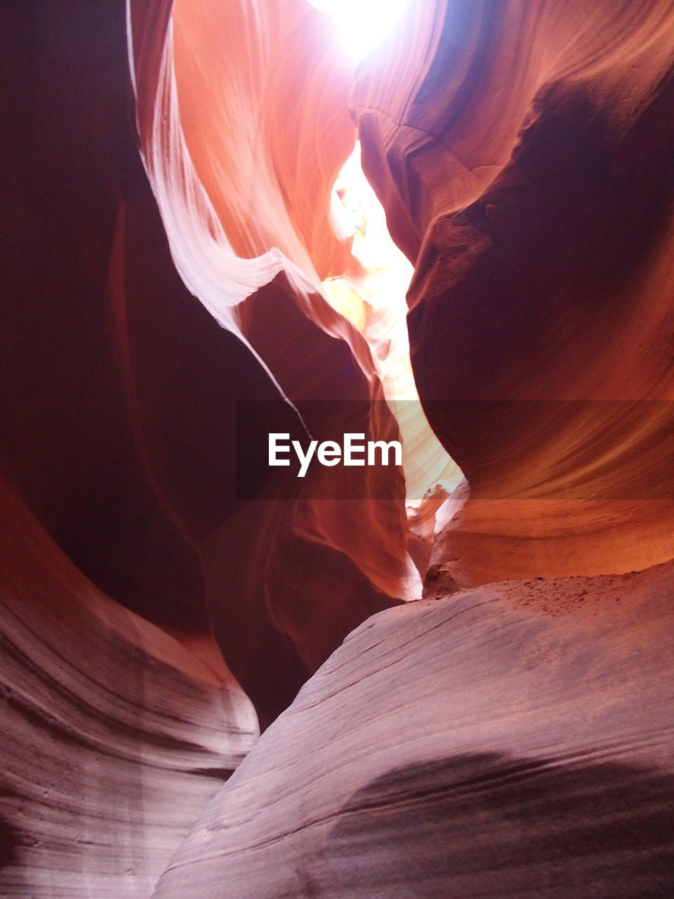 LOW ANGLE VIEW OF ROCK FORMATIONS AT CANYON