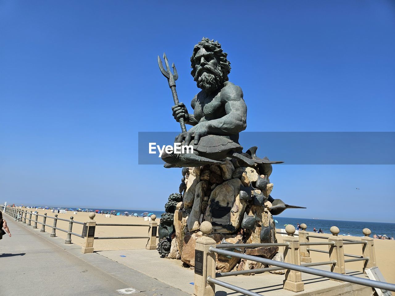 low angle view of statue against sky