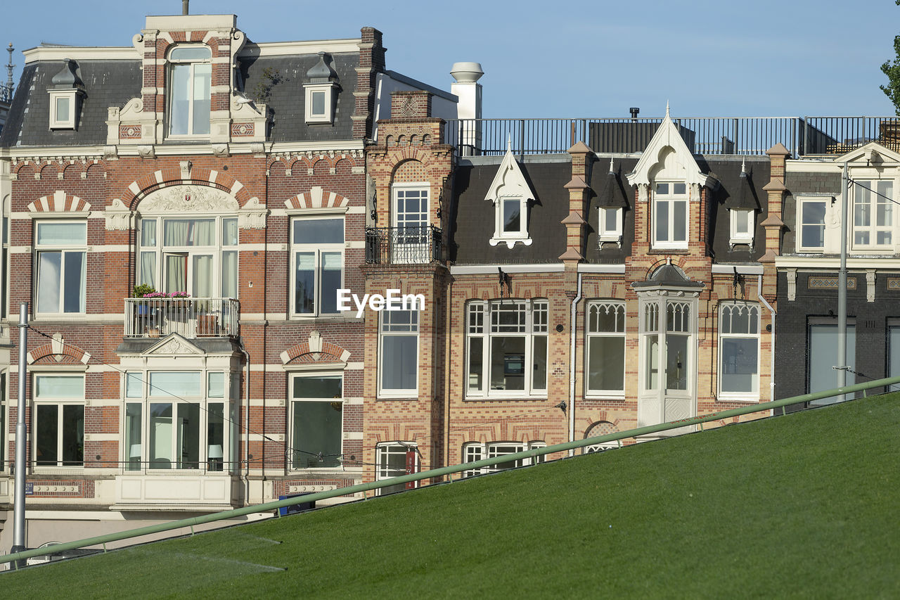 BUILDINGS IN A TOWN