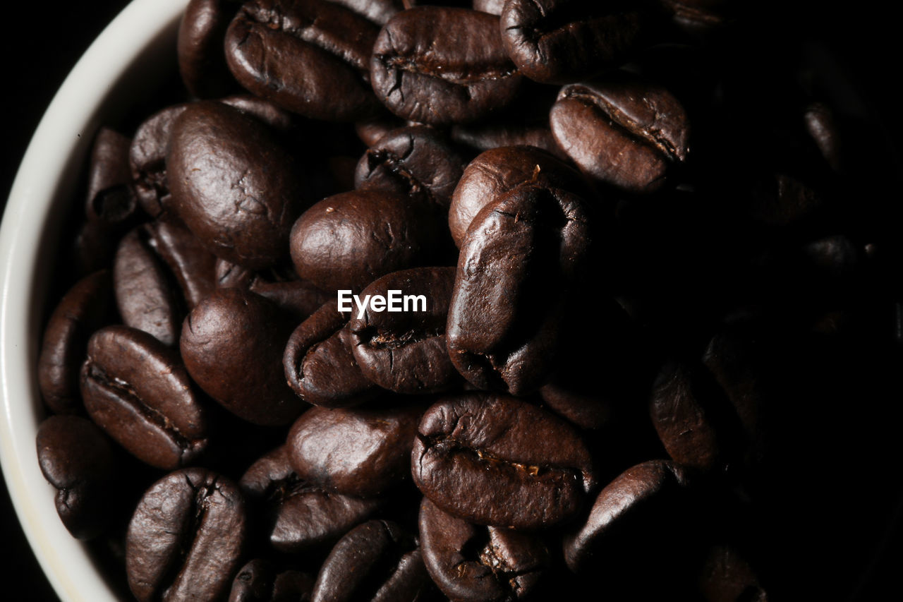 Close-up of coffee beans