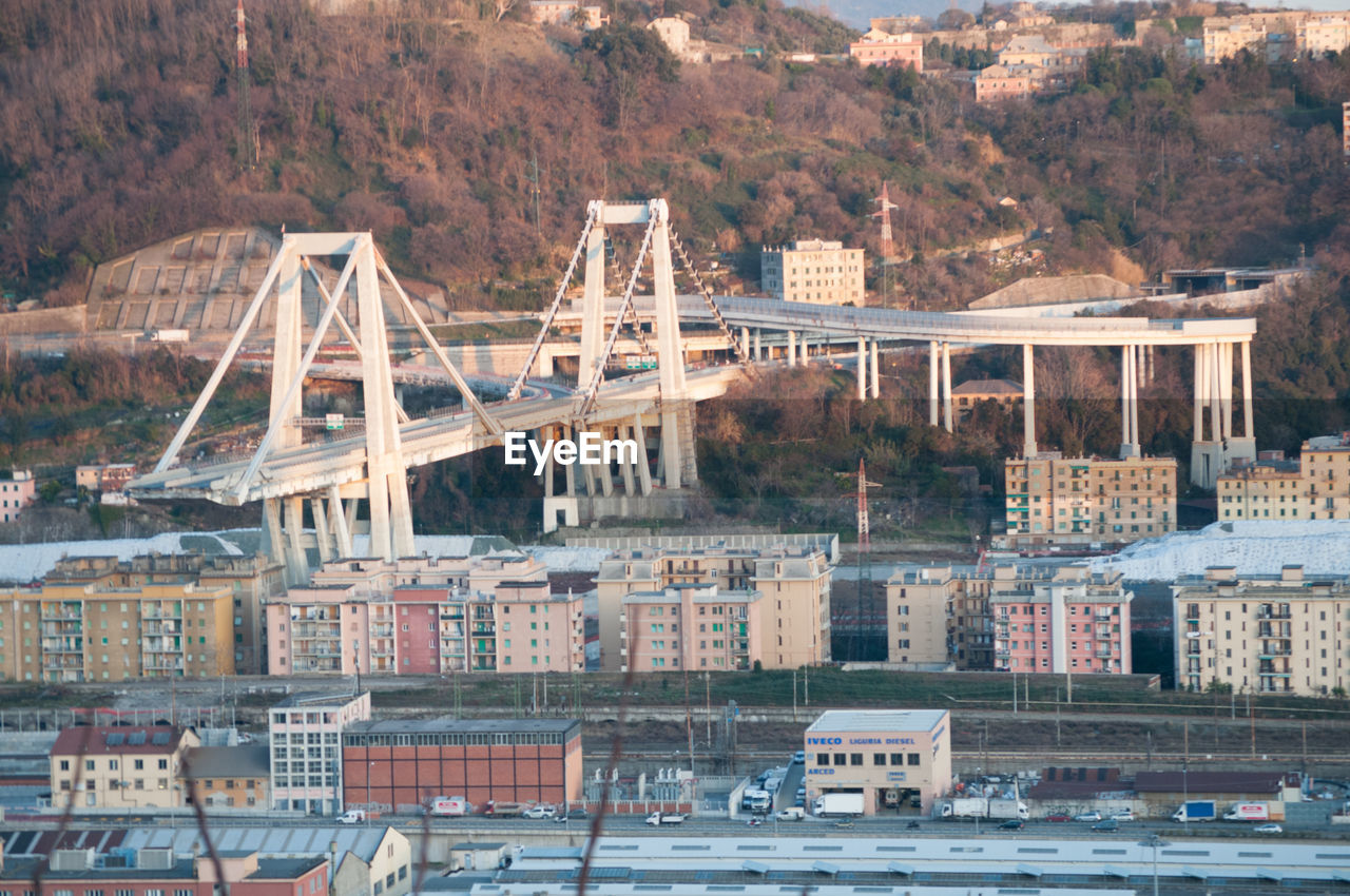 VIEW OF BRIDGE OVER RIVER