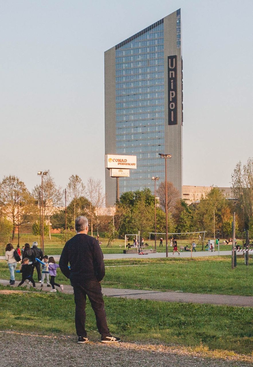 WOMAN WALKING IN PARK