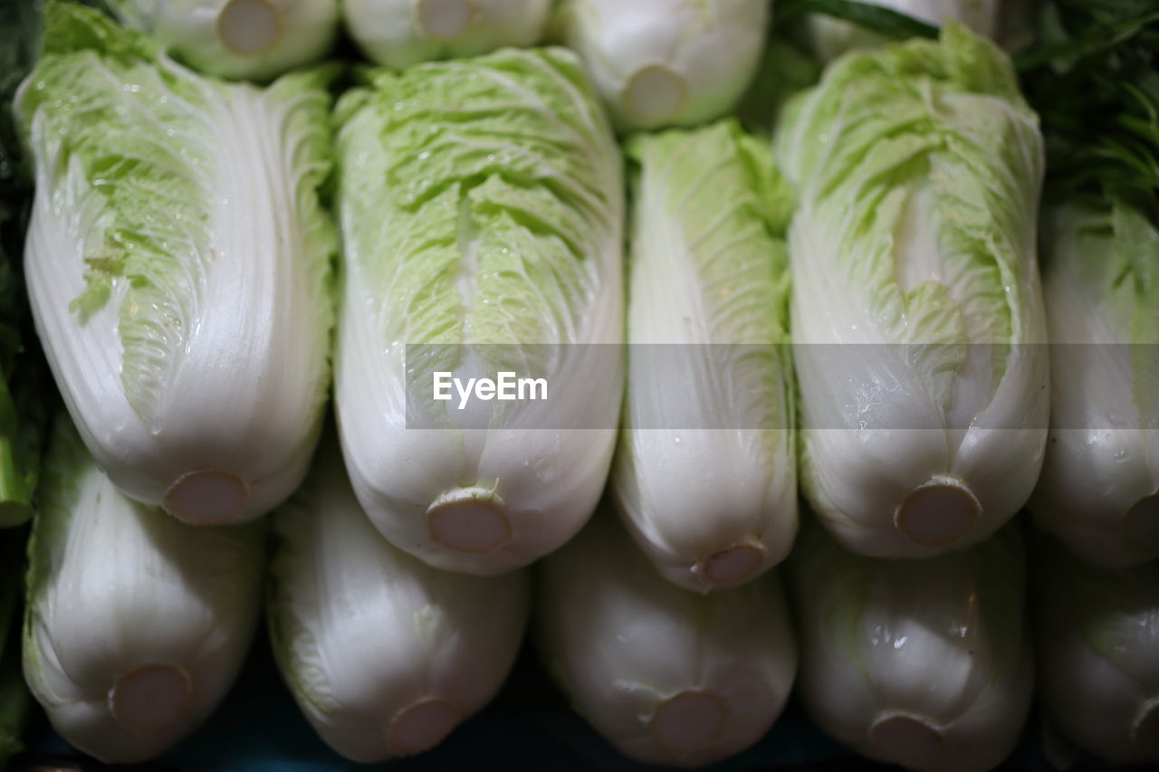 HIGH ANGLE VIEW OF VEGETABLES IN CONTAINER