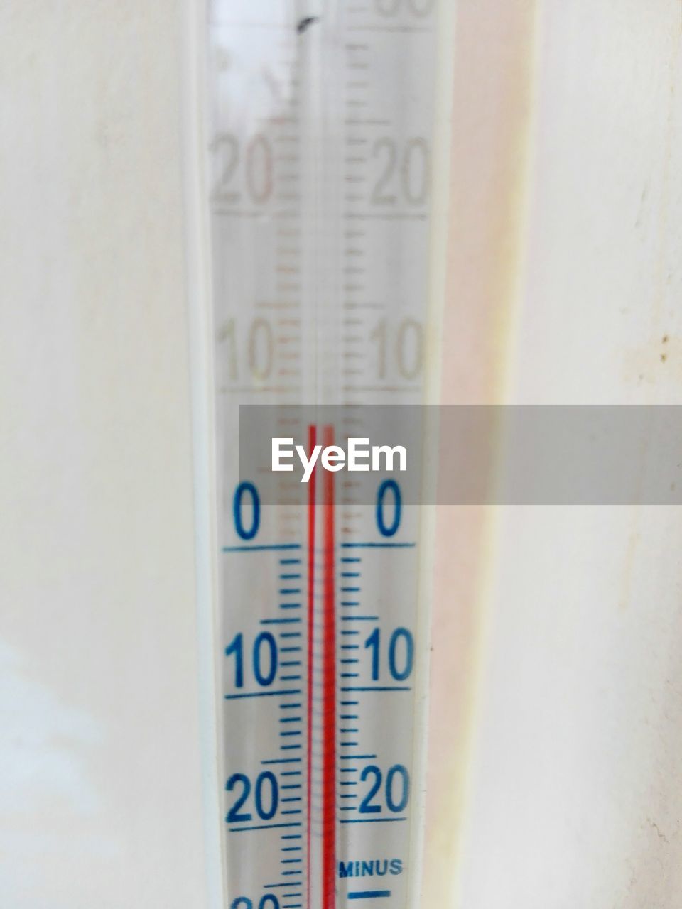 Close-up of thermometer