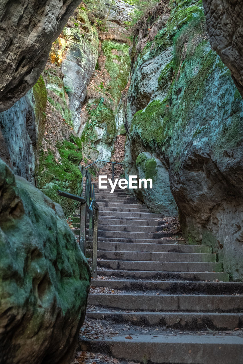 Low angle view of staircase