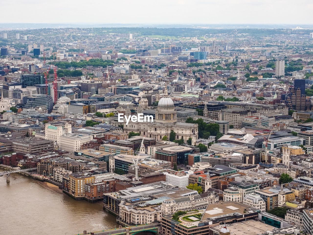 Aerial view of cityscape