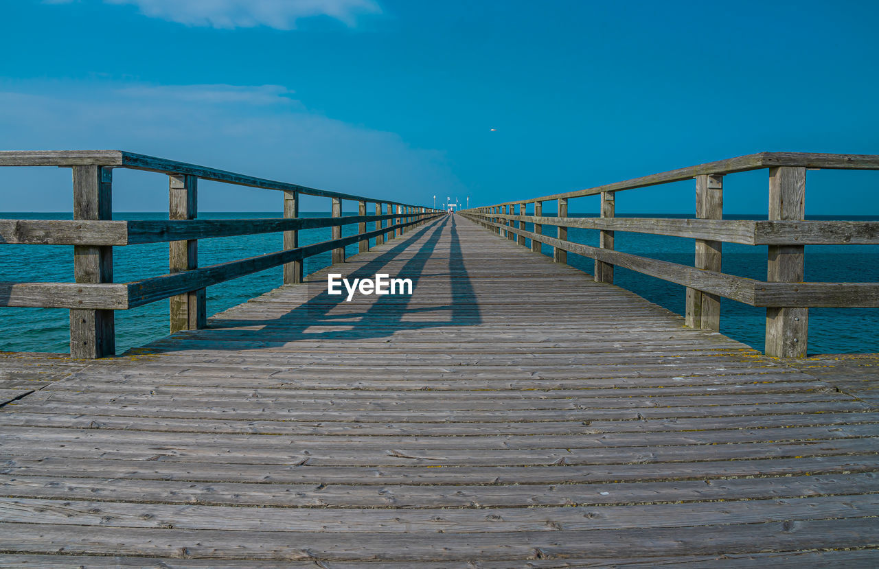 VIEW OF PIER ON BEACH