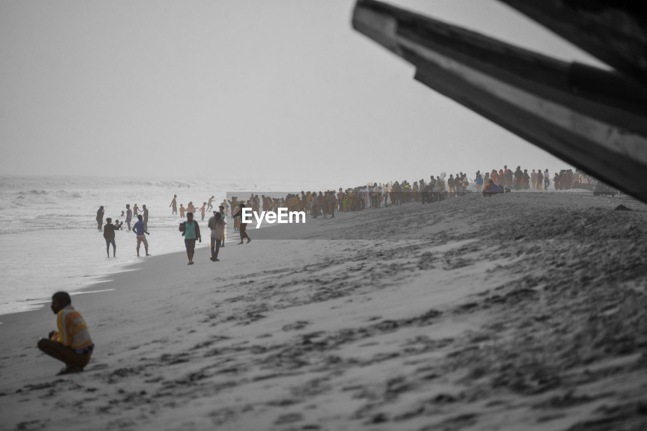 PEOPLE ON BEACH