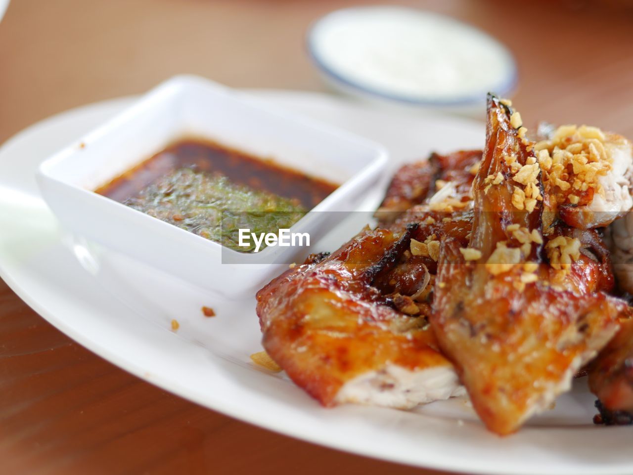 CLOSE-UP OF FOOD SERVED IN PLATE