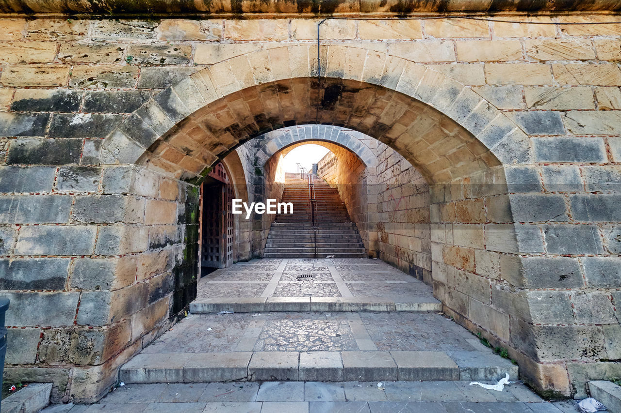 STONE WALL OF OLD BUILDING