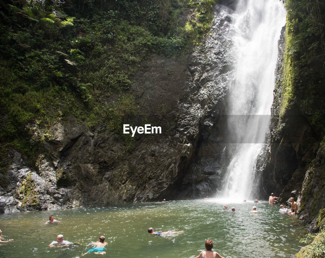 VIEW OF PEOPLE IN WATER