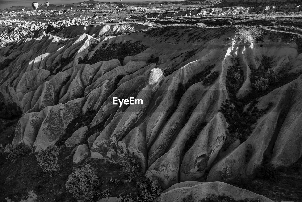 Rock formations at cappadocia