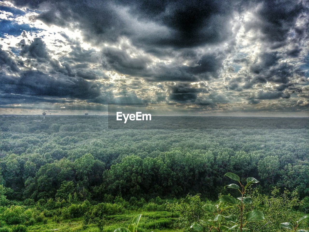 SCENIC VIEW OF LANDSCAPE WITH CLOUDY SKY