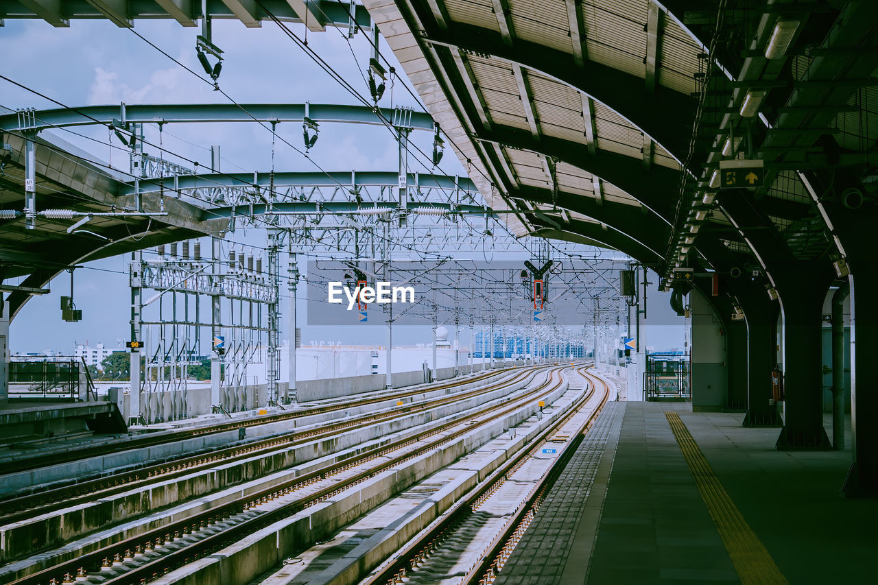 Train station in the city