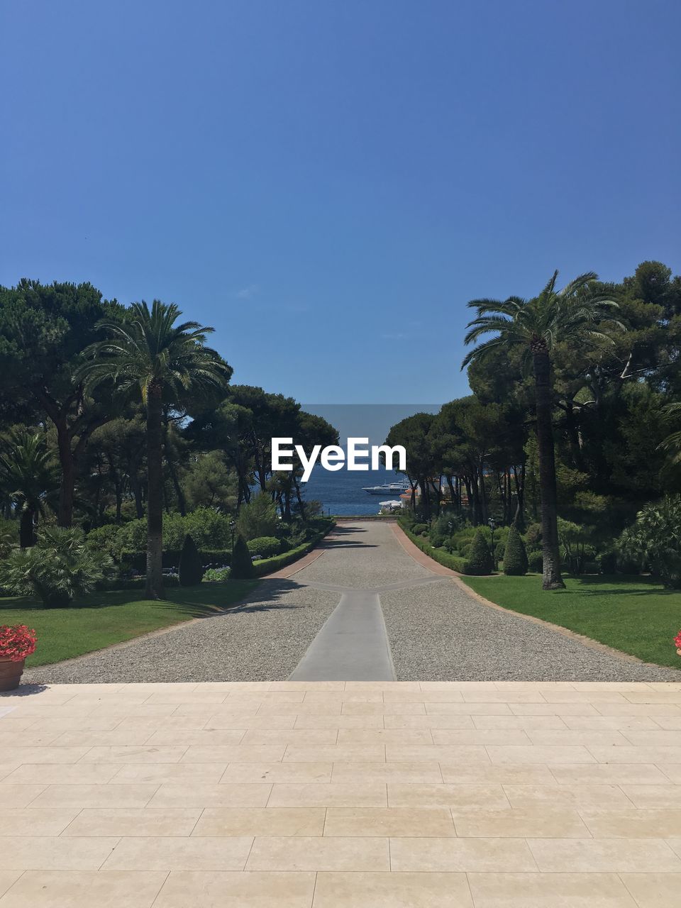 VIEW OF PARK AGAINST CLEAR SKY