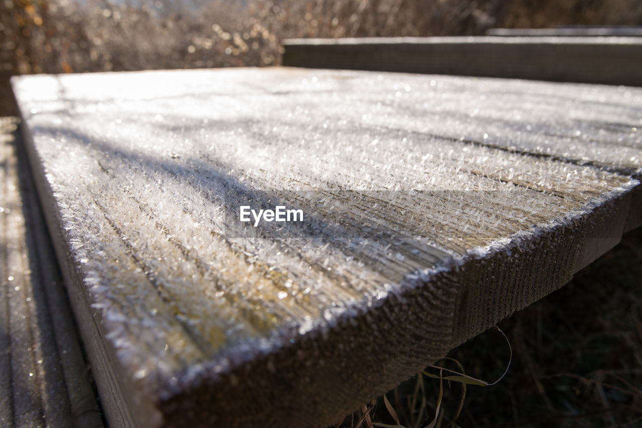 CLOSE-UP OF SNOW