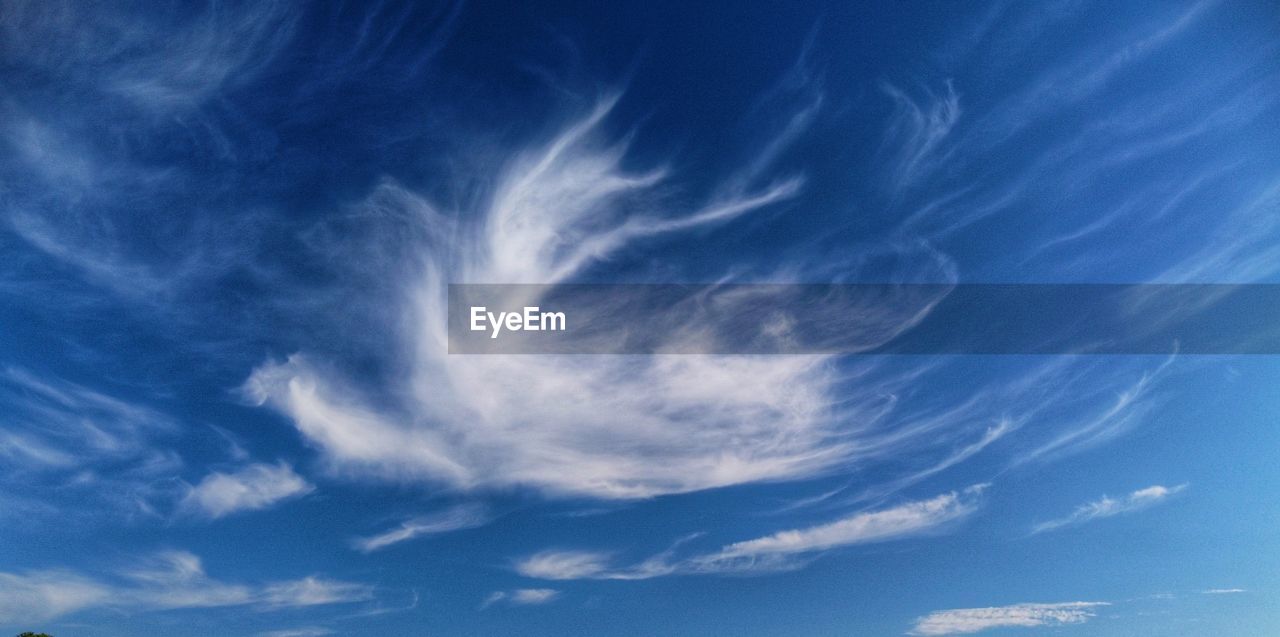 LOW ANGLE VIEW OF BLUE SKY