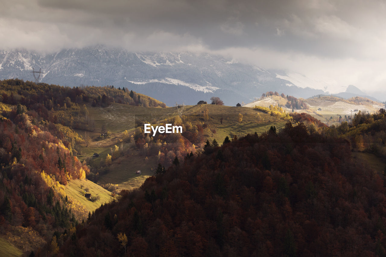 Panoramic view of landscape against sky