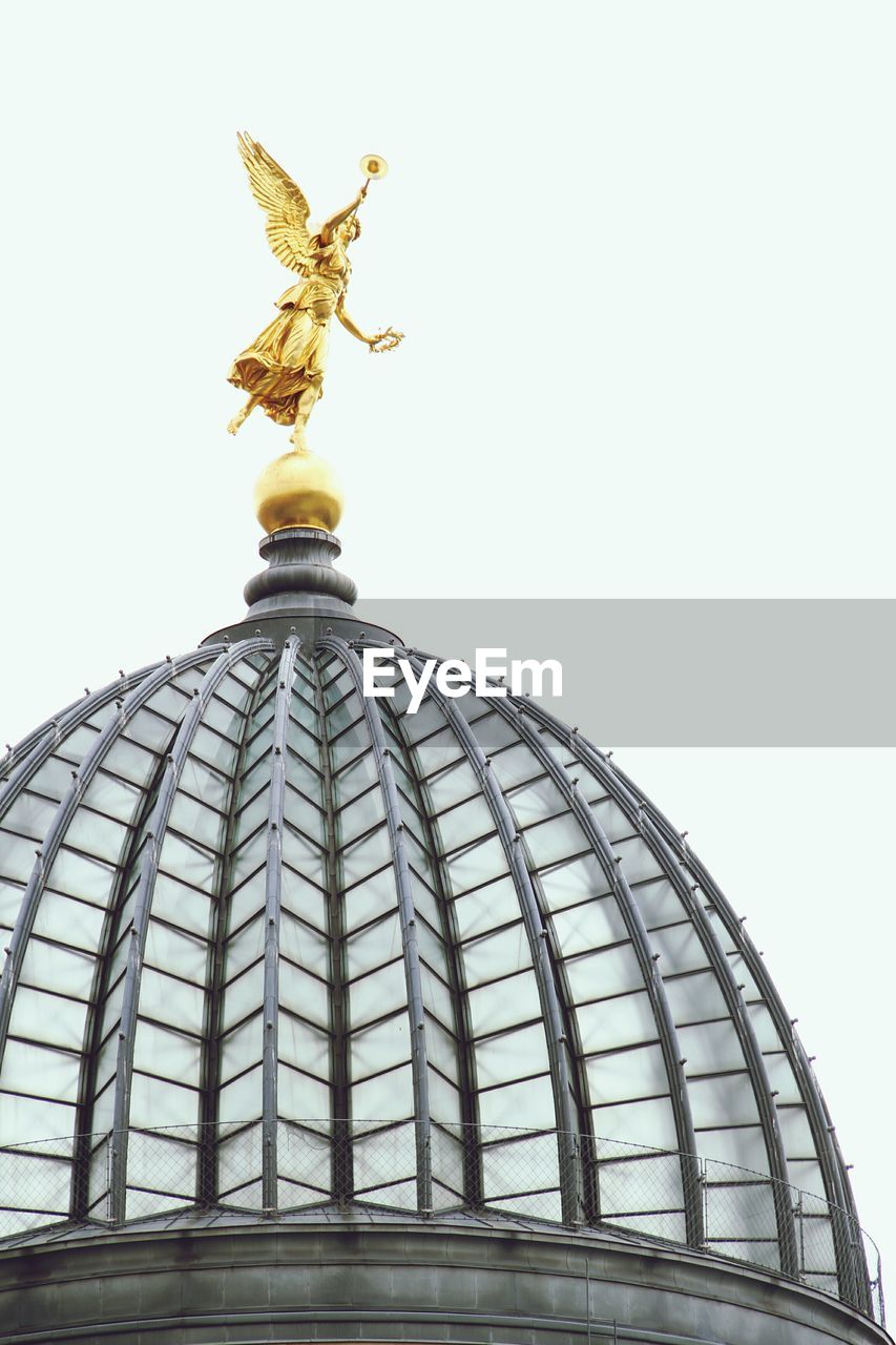 Dresden academy of fine arts against clear sky