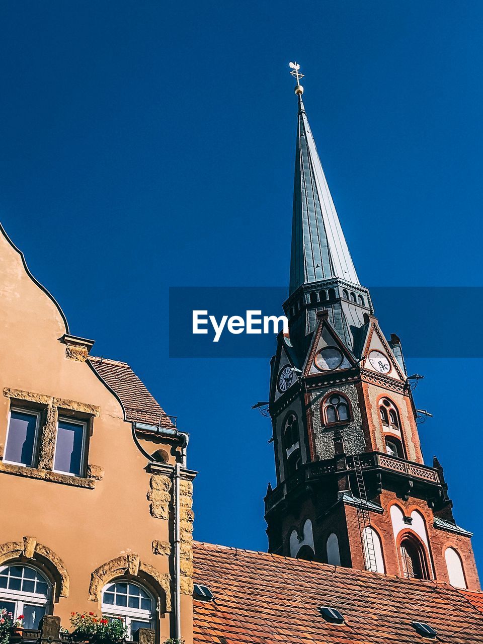 LOW ANGLE VIEW OF BELL TOWER