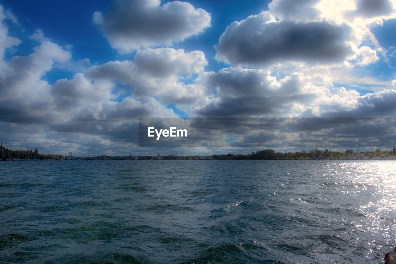 VIEW OF SEA AGAINST SKY