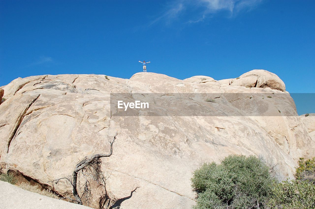 LOW ANGLE VIEW OF MOUNTAIN