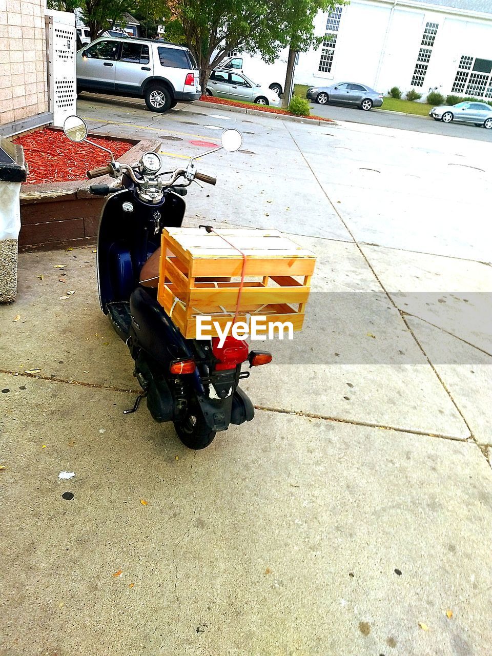 MOTORCYCLE ON STREET