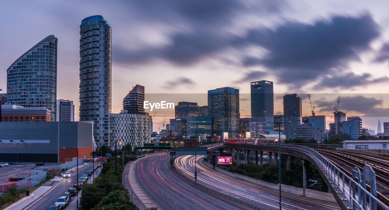 View of cityscape against sky