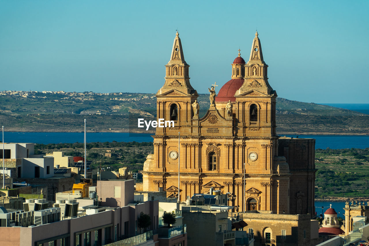 Church buildings in city
