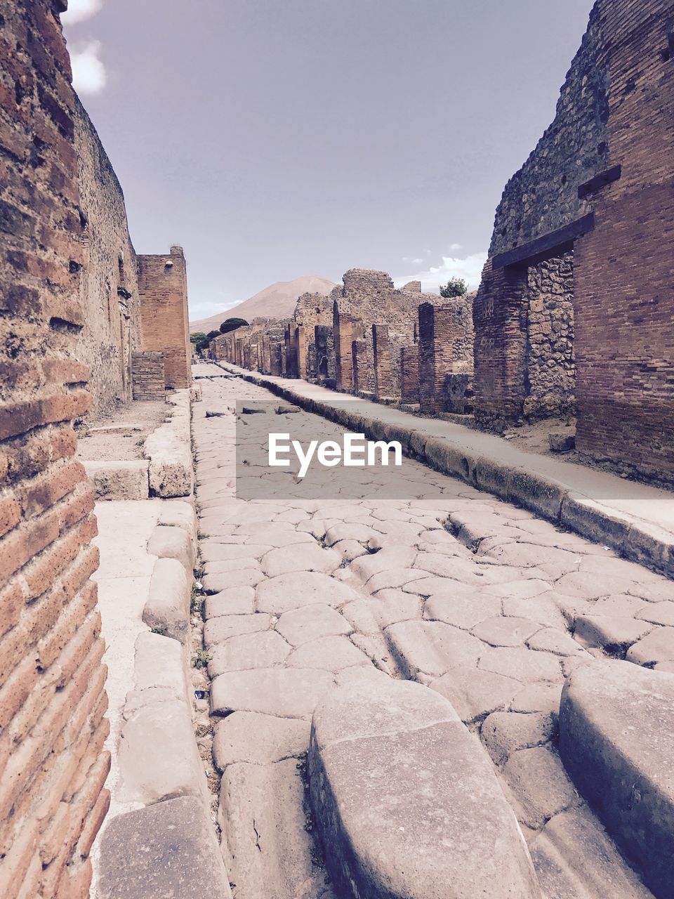 VIEW OF RUINS OF BUILDING