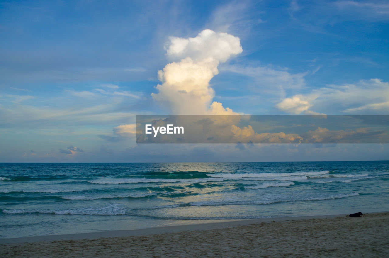 VIEW OF SEA AGAINST SKY