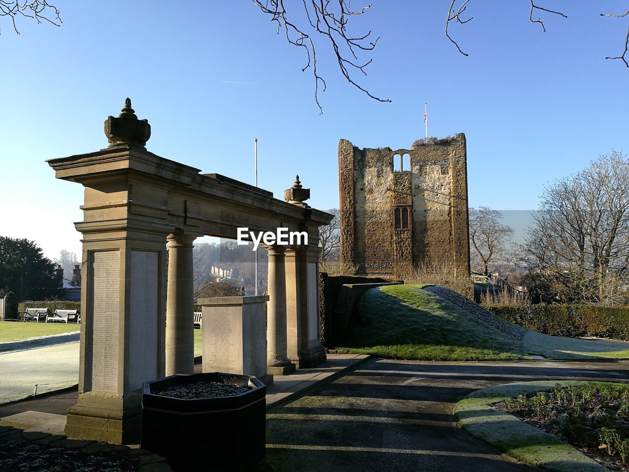 VIEW OF CITY BUILDINGS