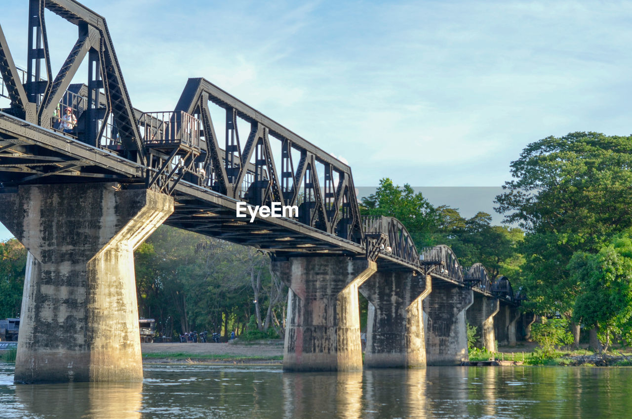 BRIDGE OVER RIVER AGAINST SKY