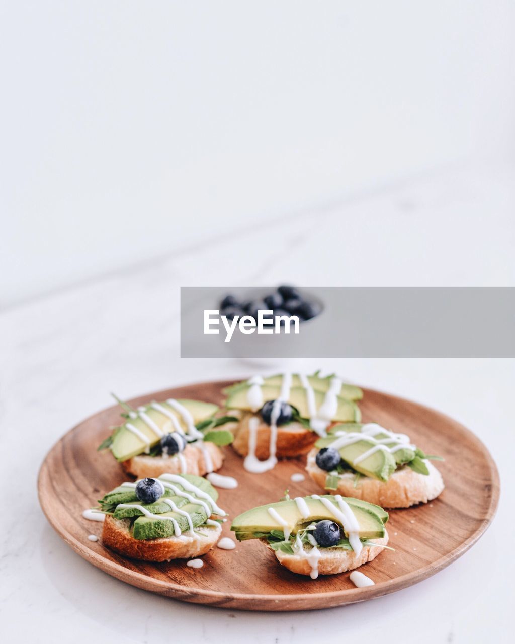 Close-up of food in plate on table