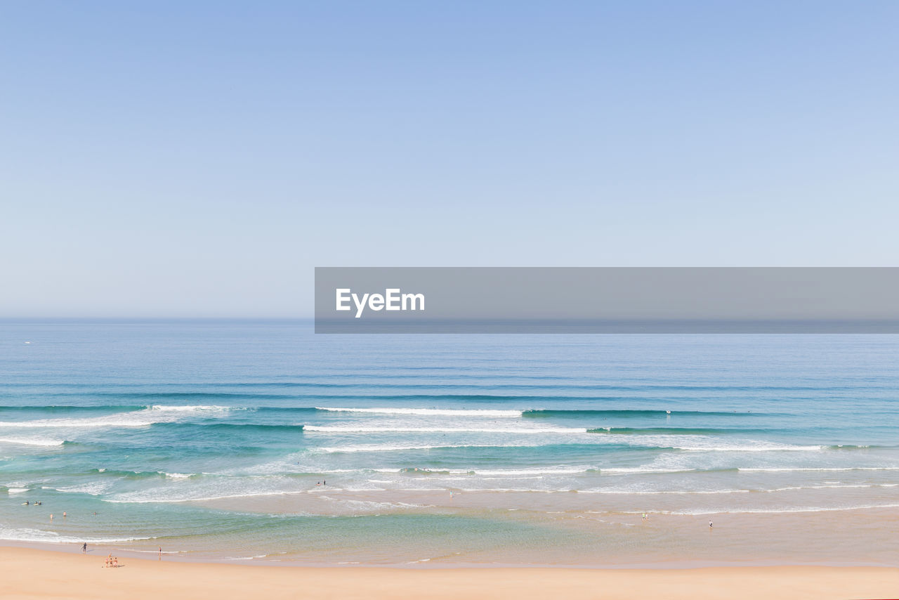 Scenic view of beach