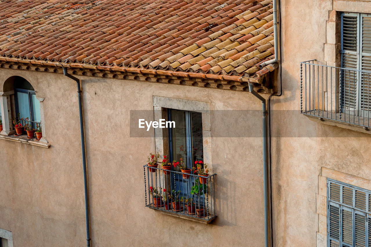 LOW ANGLE VIEW OF WINDOW ON BUILDING