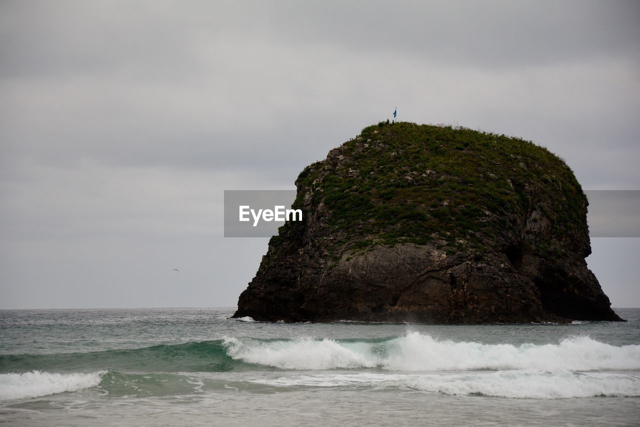 Sea and rock