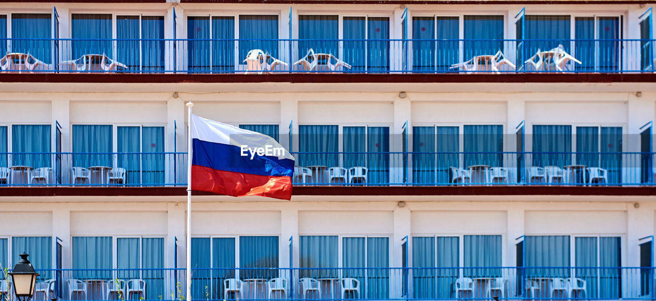 VIEW OF FLAG ON BEACH