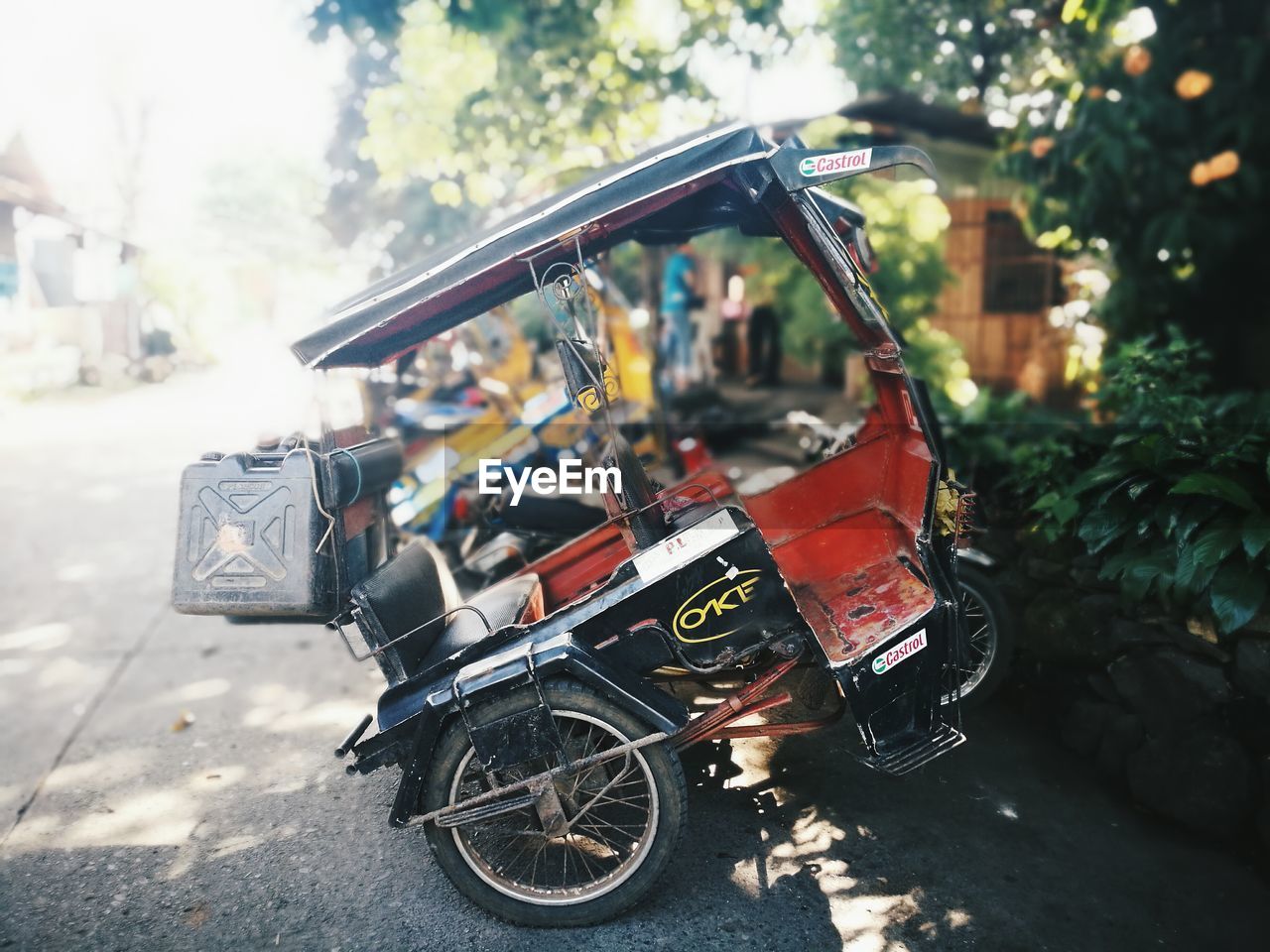 VIEW OF CARS ON ROAD