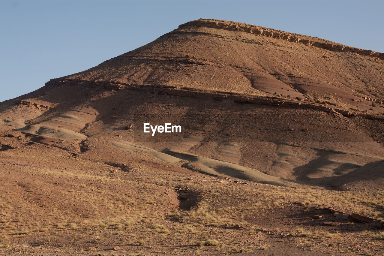 View of a desert