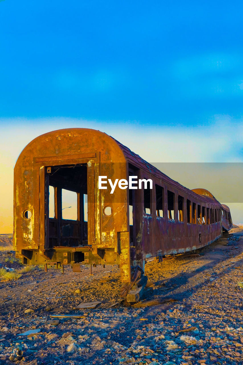 Low angle view of old building against sky