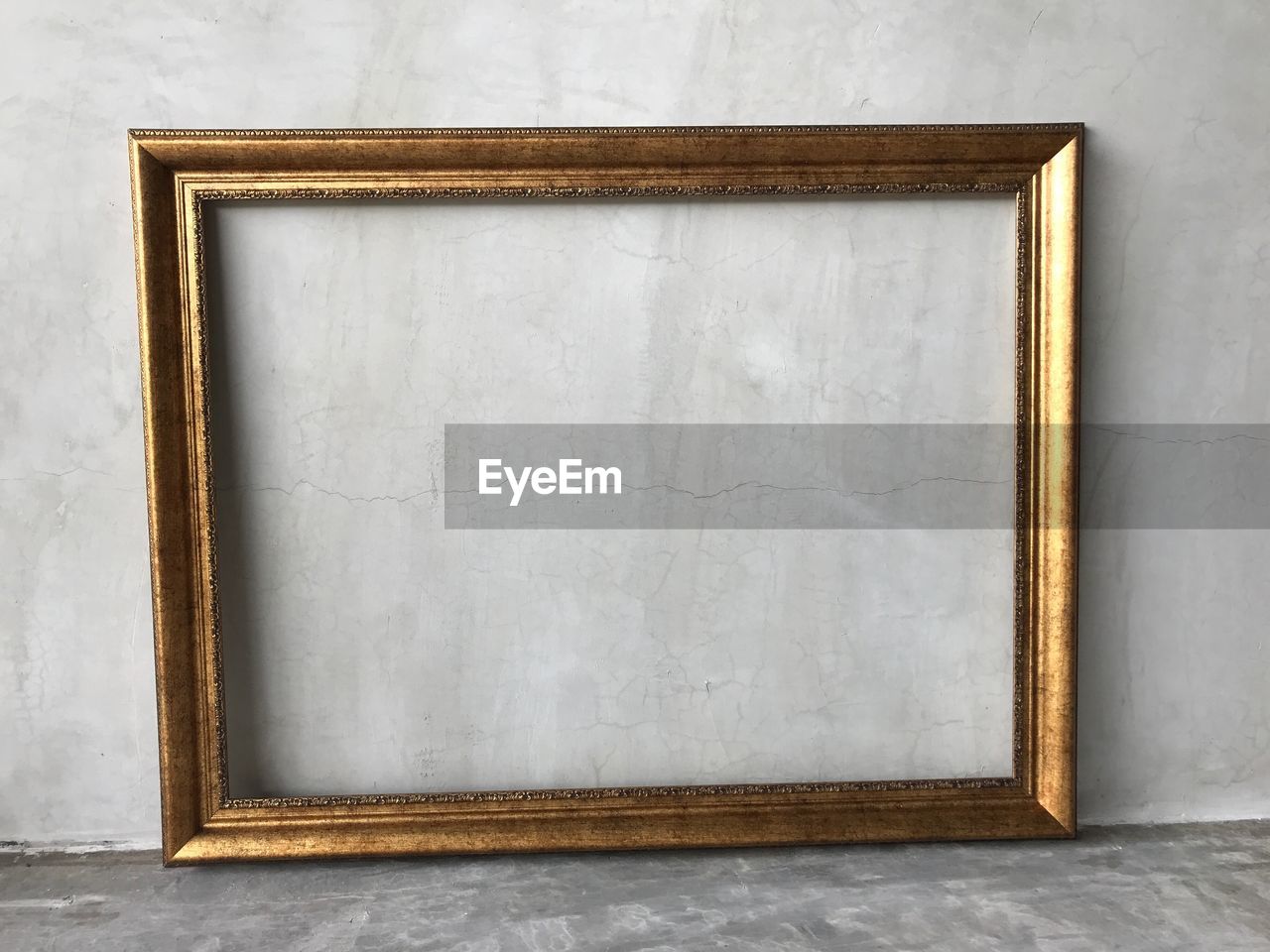 Empty frame on the wall