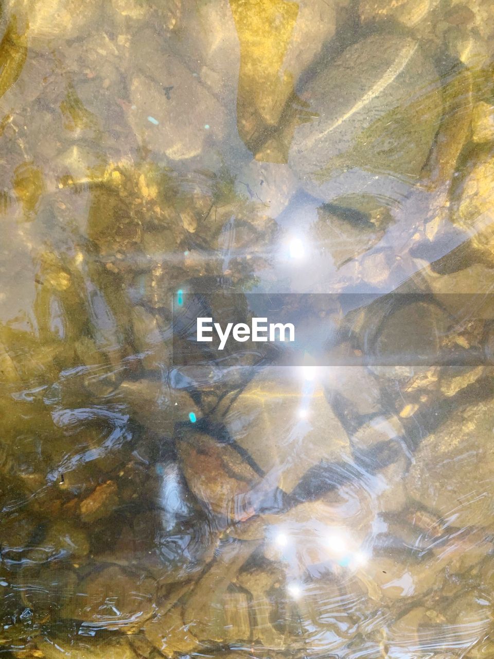 REFLECTION OF ROCKS IN WATER