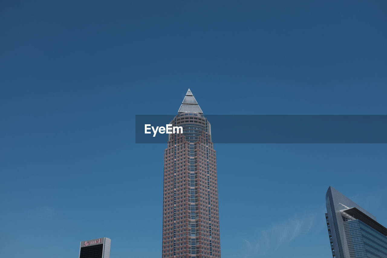 Low angle view of skyscraper