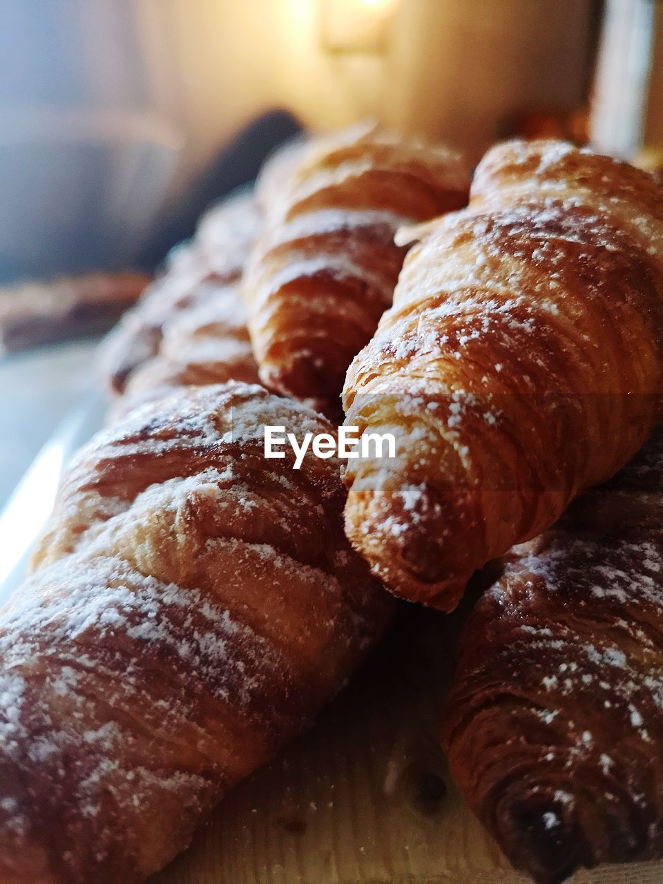 Close-up of bread on table