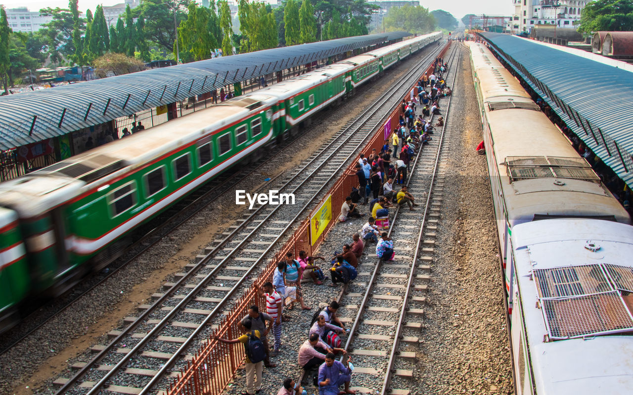 Journey by train to celebrate the biggest religious festival eid-ul-fitr